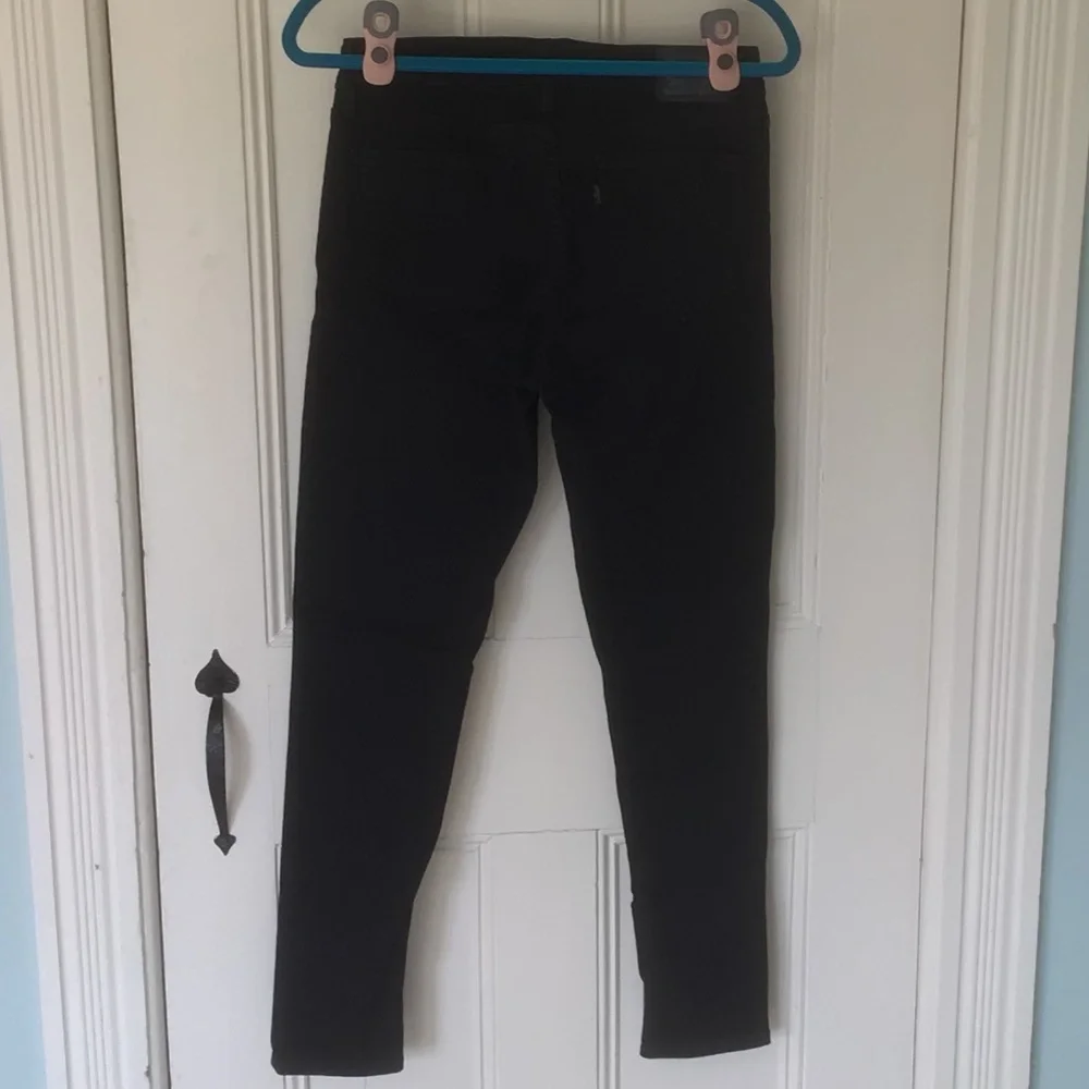 Levi’s 711 Skinny Jeans Black Women’s Size 29 Regular, New - Picture 2 of 6